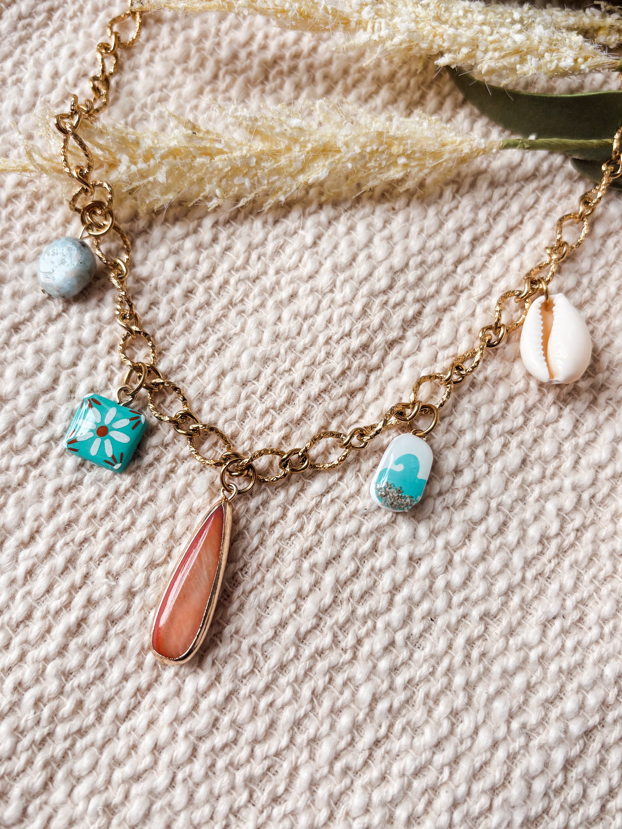 Caribbean Dreams Charm Necklace