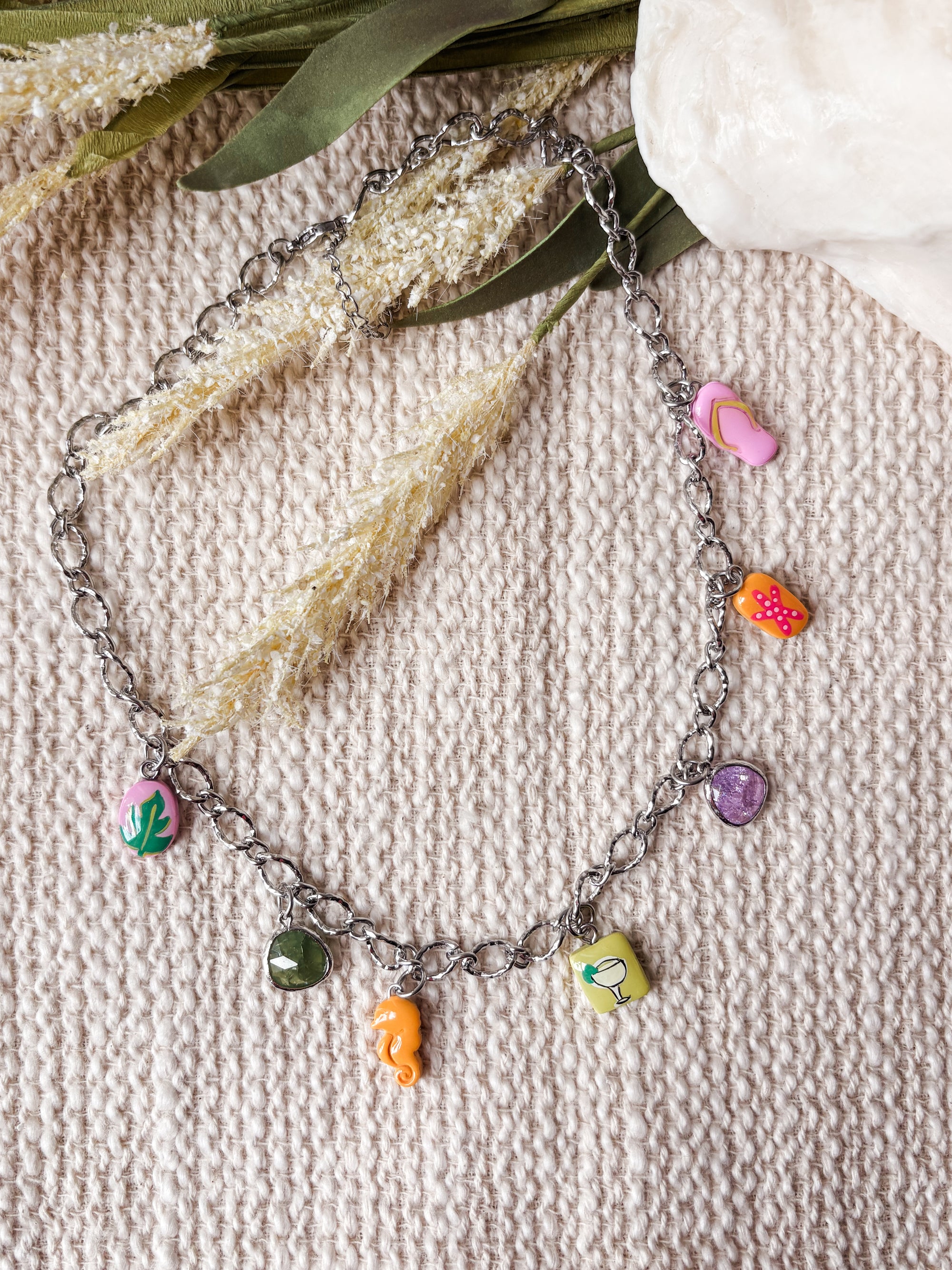 Caribbean Dreams Charm Necklace