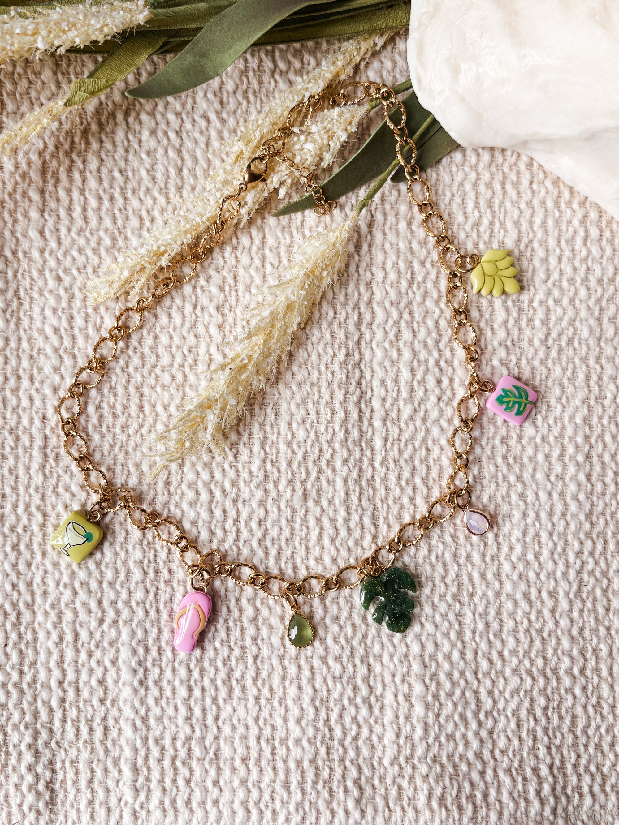 Caribbean Dreams Charm Necklace