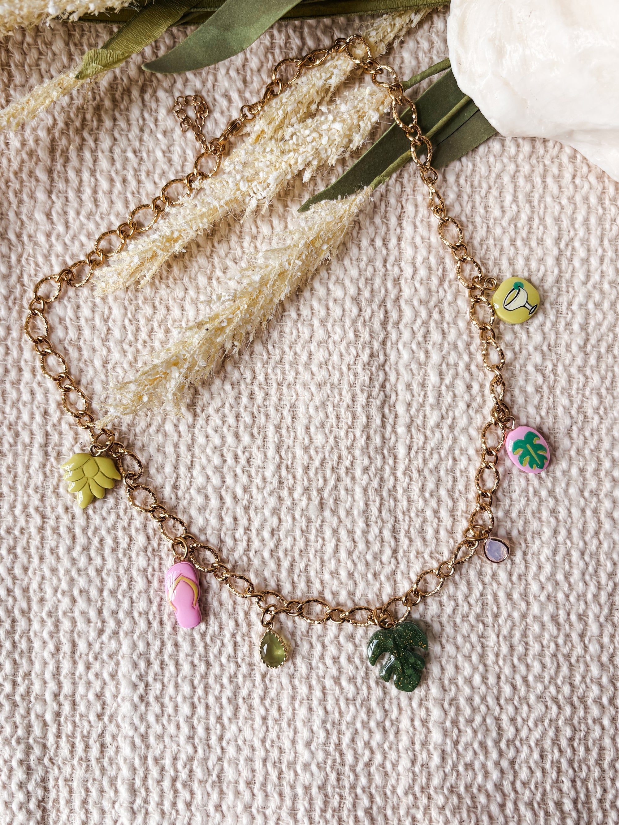 Caribbean Dreams Charm Necklace