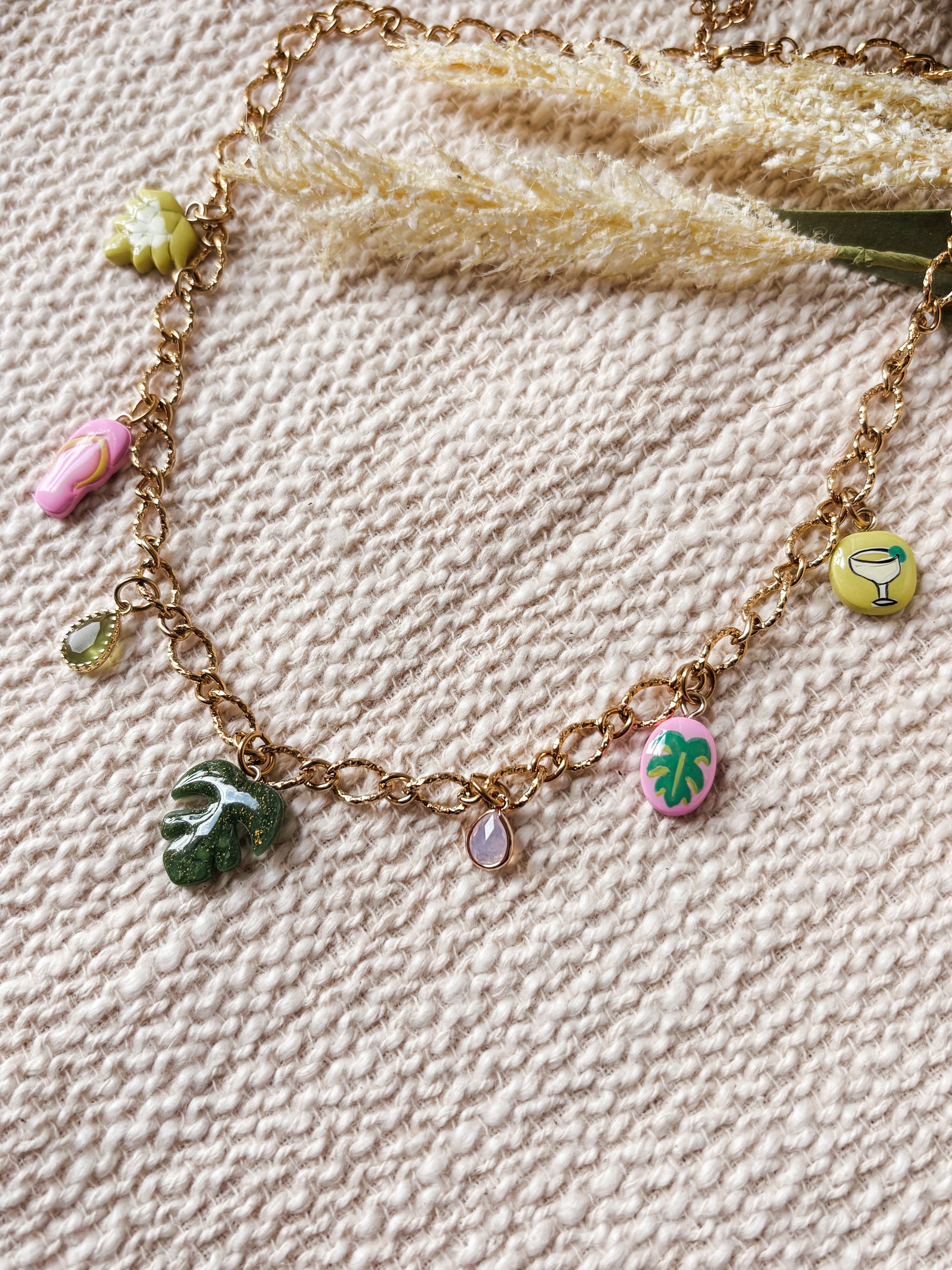 Caribbean Dreams Charm Necklace