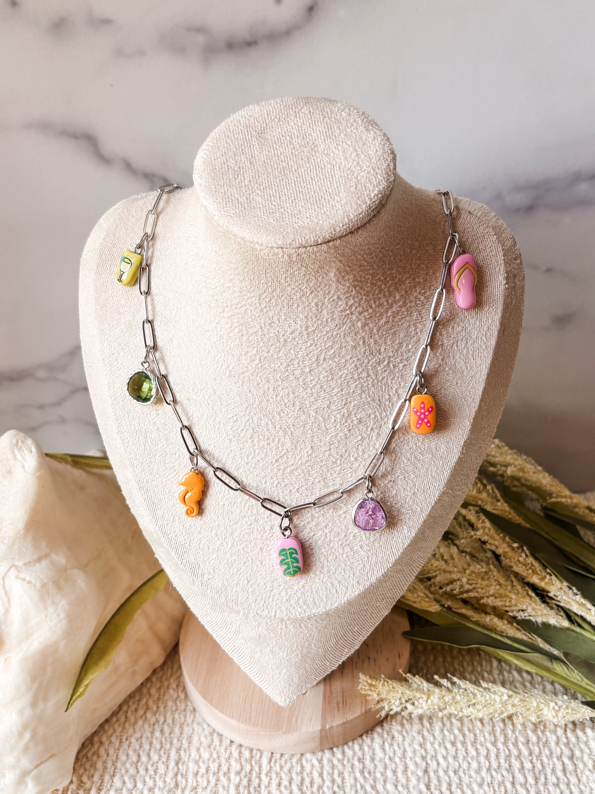 Caribbean Dreams Charm Necklace