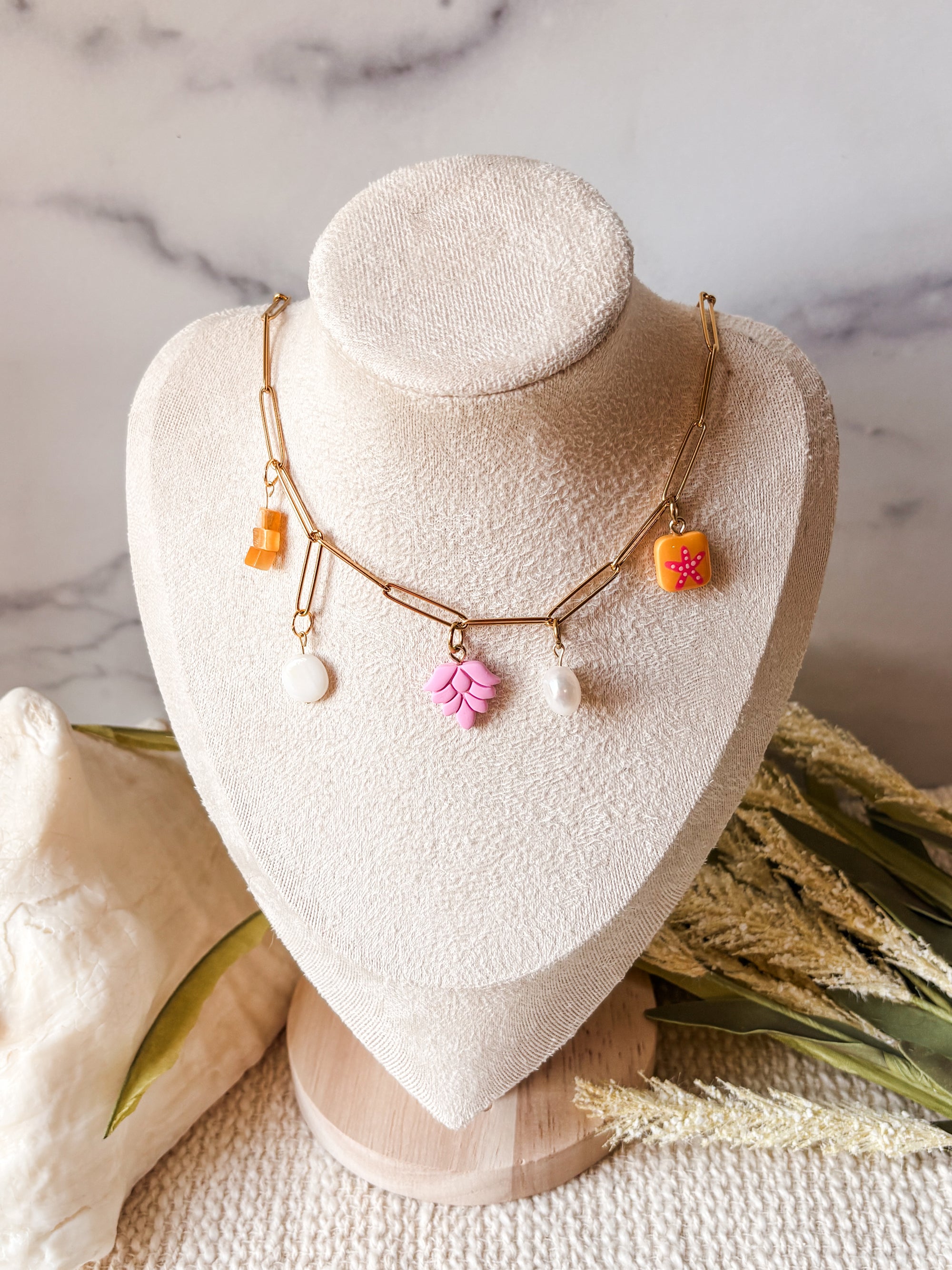 Caribbean Dreams Charm Necklace