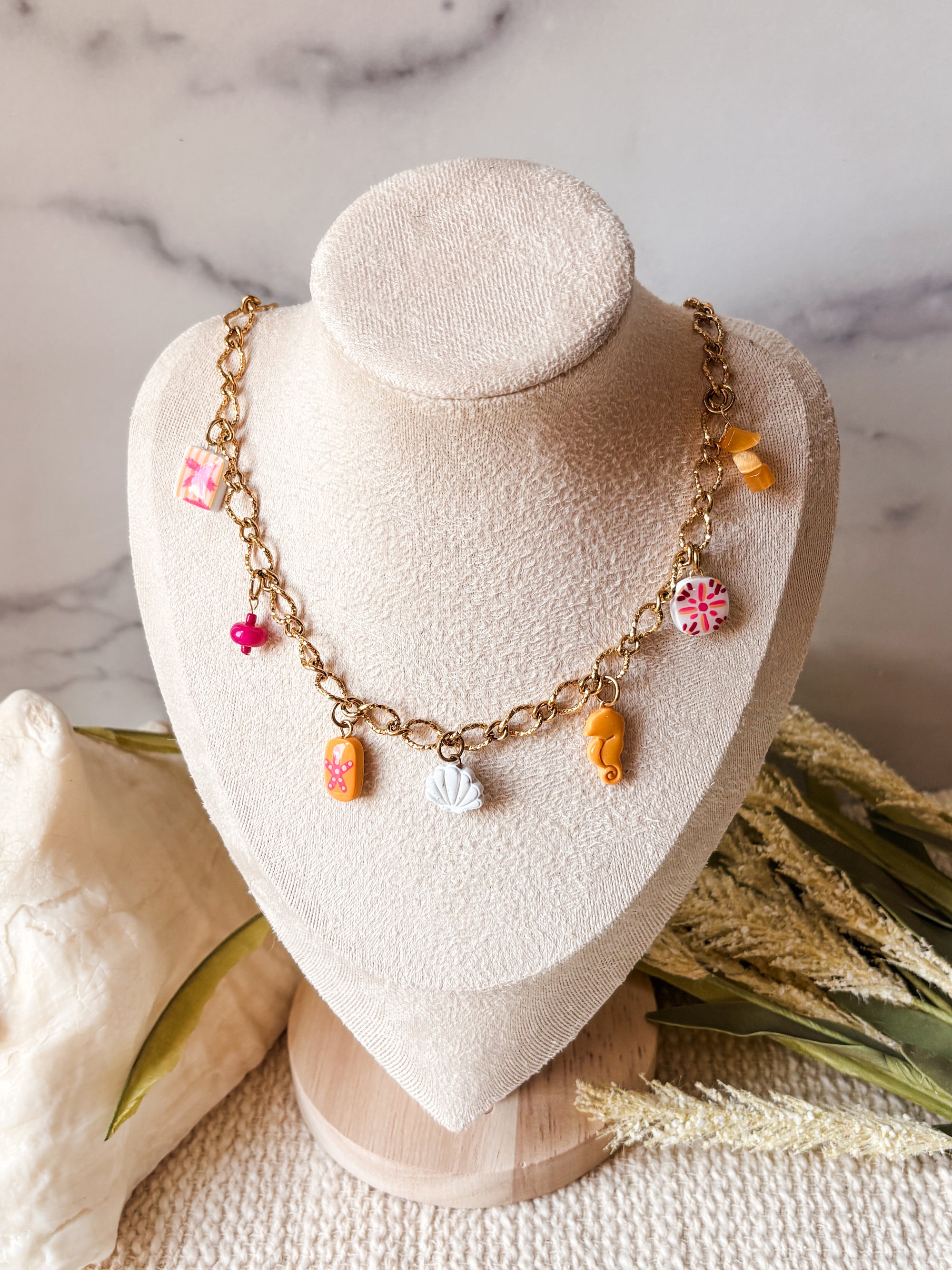 Caribbean Dreams Charm Necklace