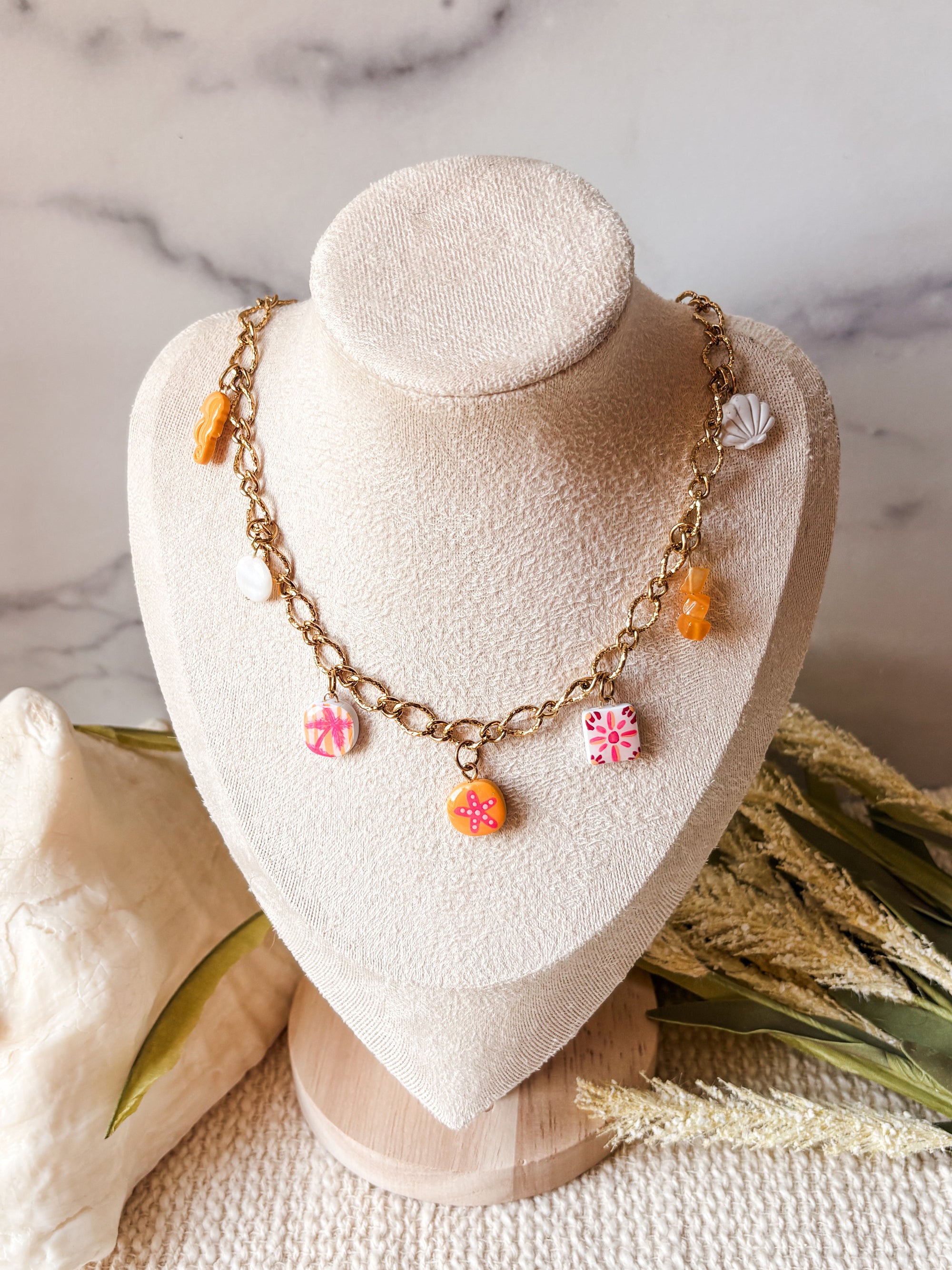 Caribbean Dreams Charm Necklace