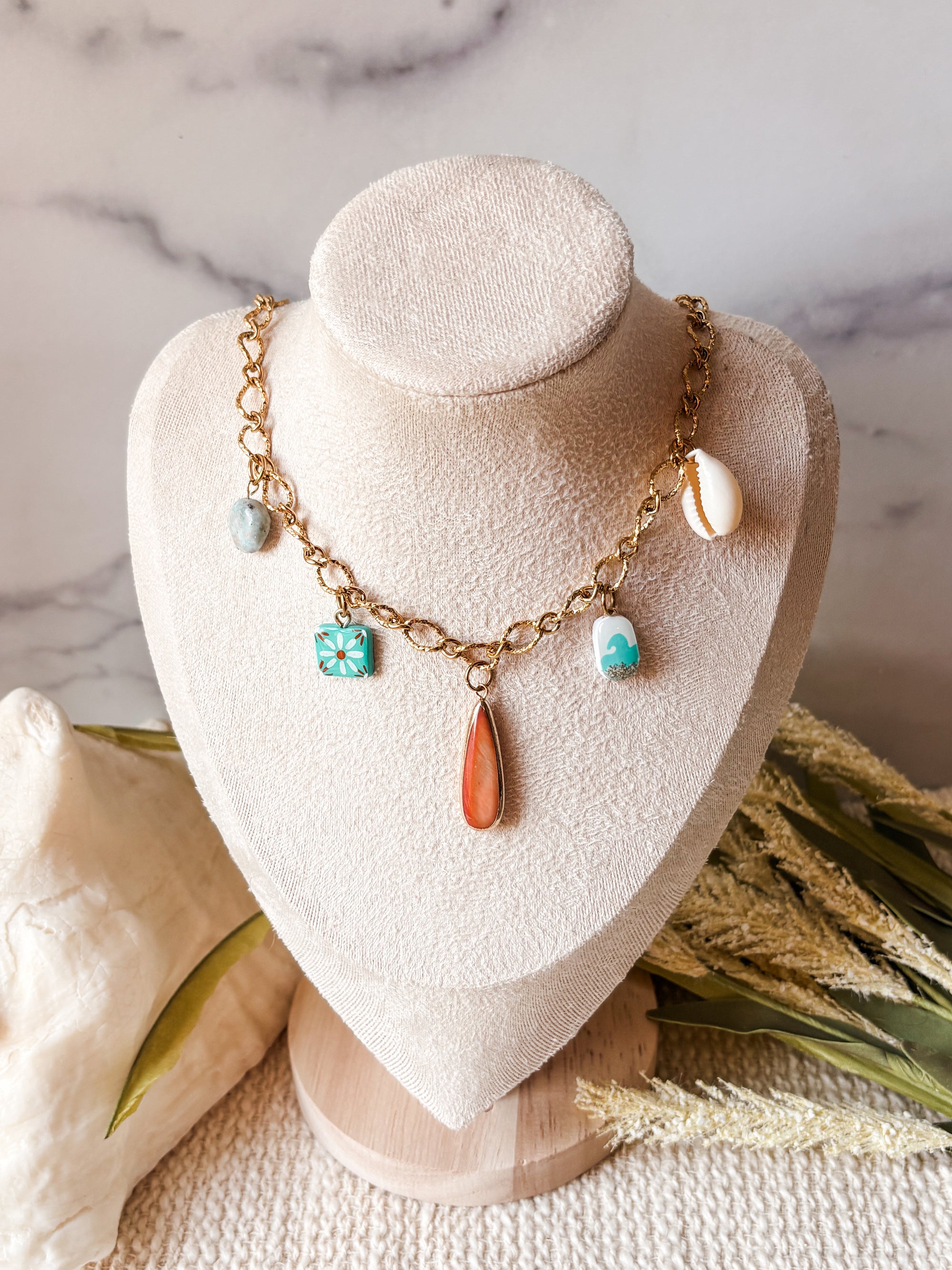 Caribbean Dreams Charm Necklace