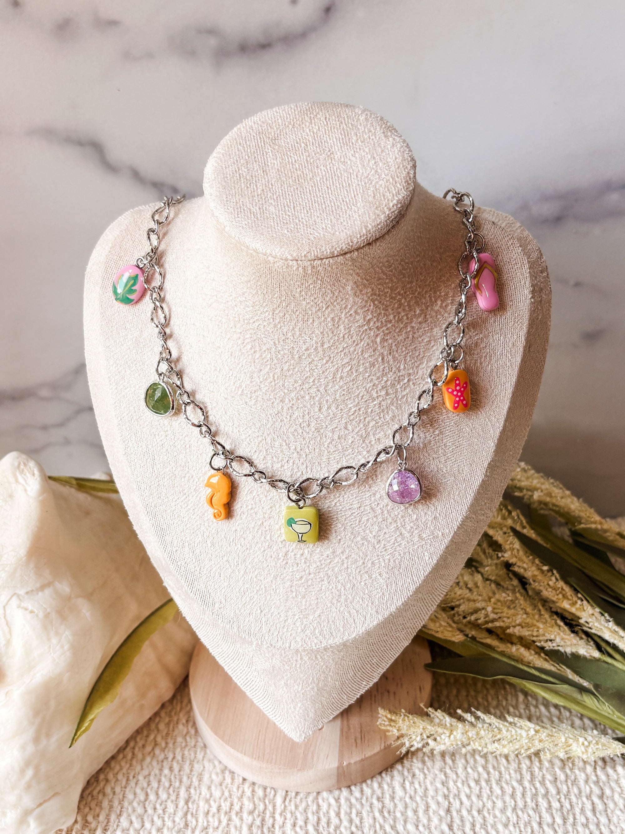 Caribbean Dreams Charm Necklace
