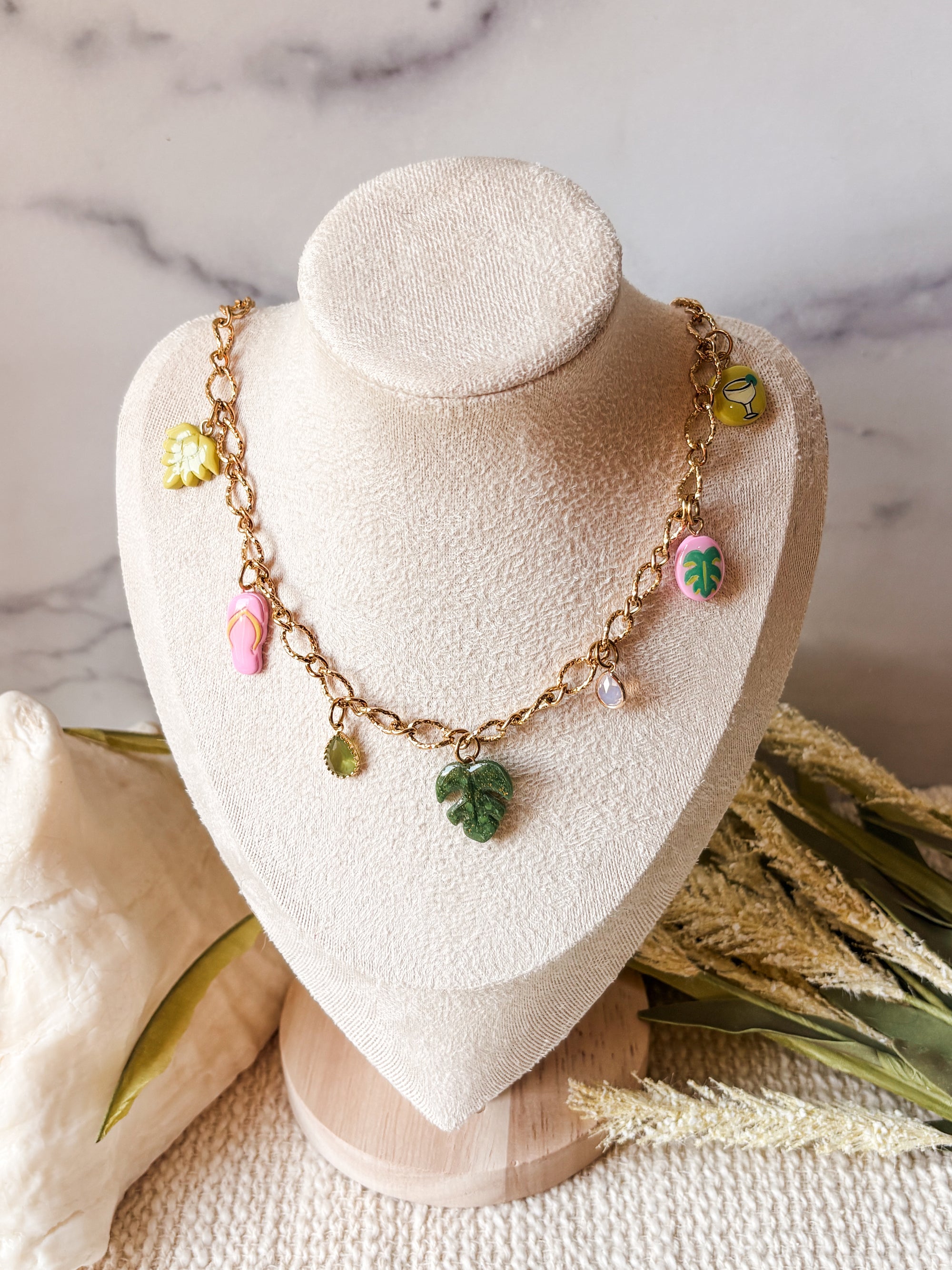 Caribbean Dreams Charm Necklace