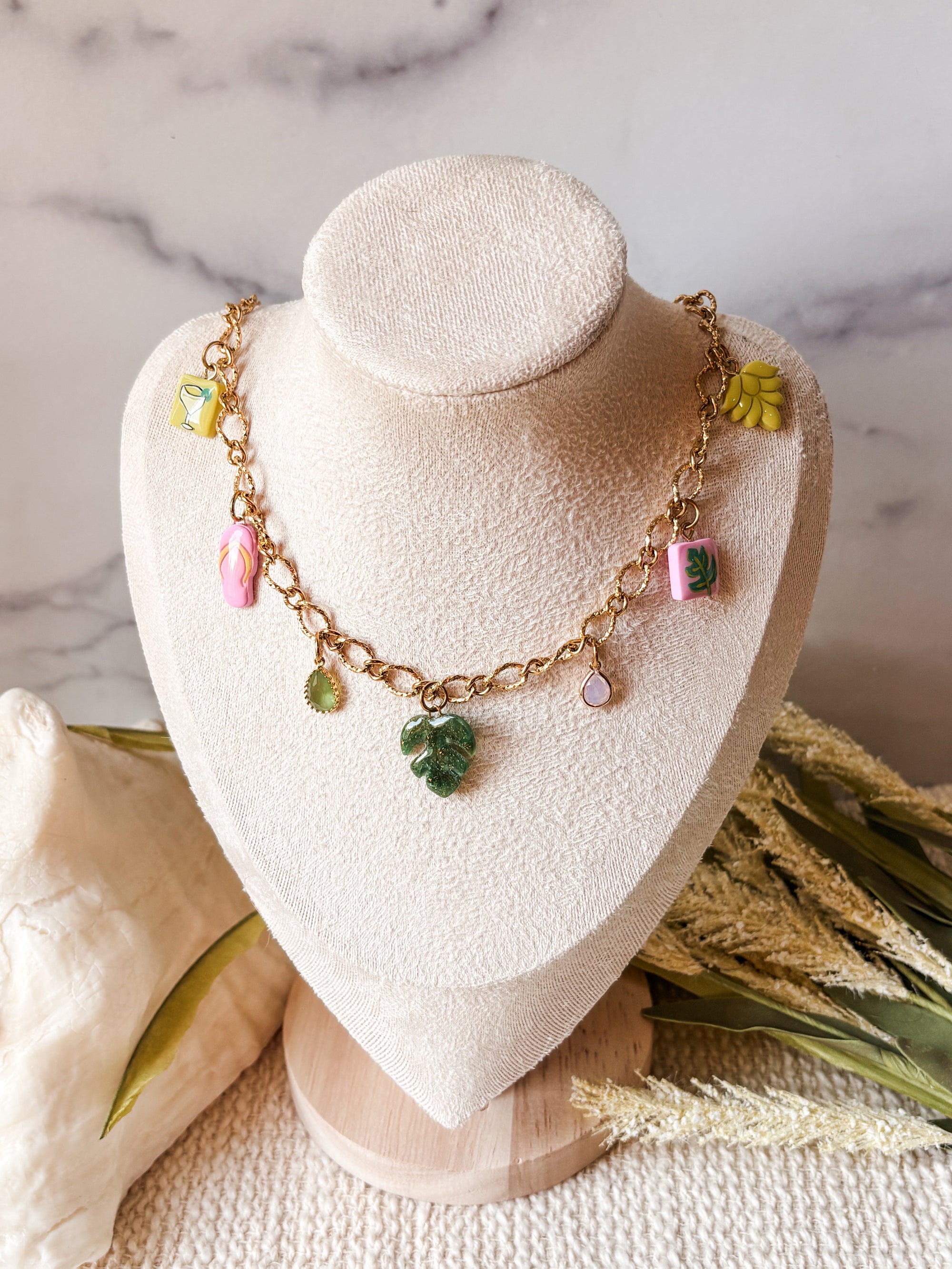 Caribbean Dreams Charm Necklace
