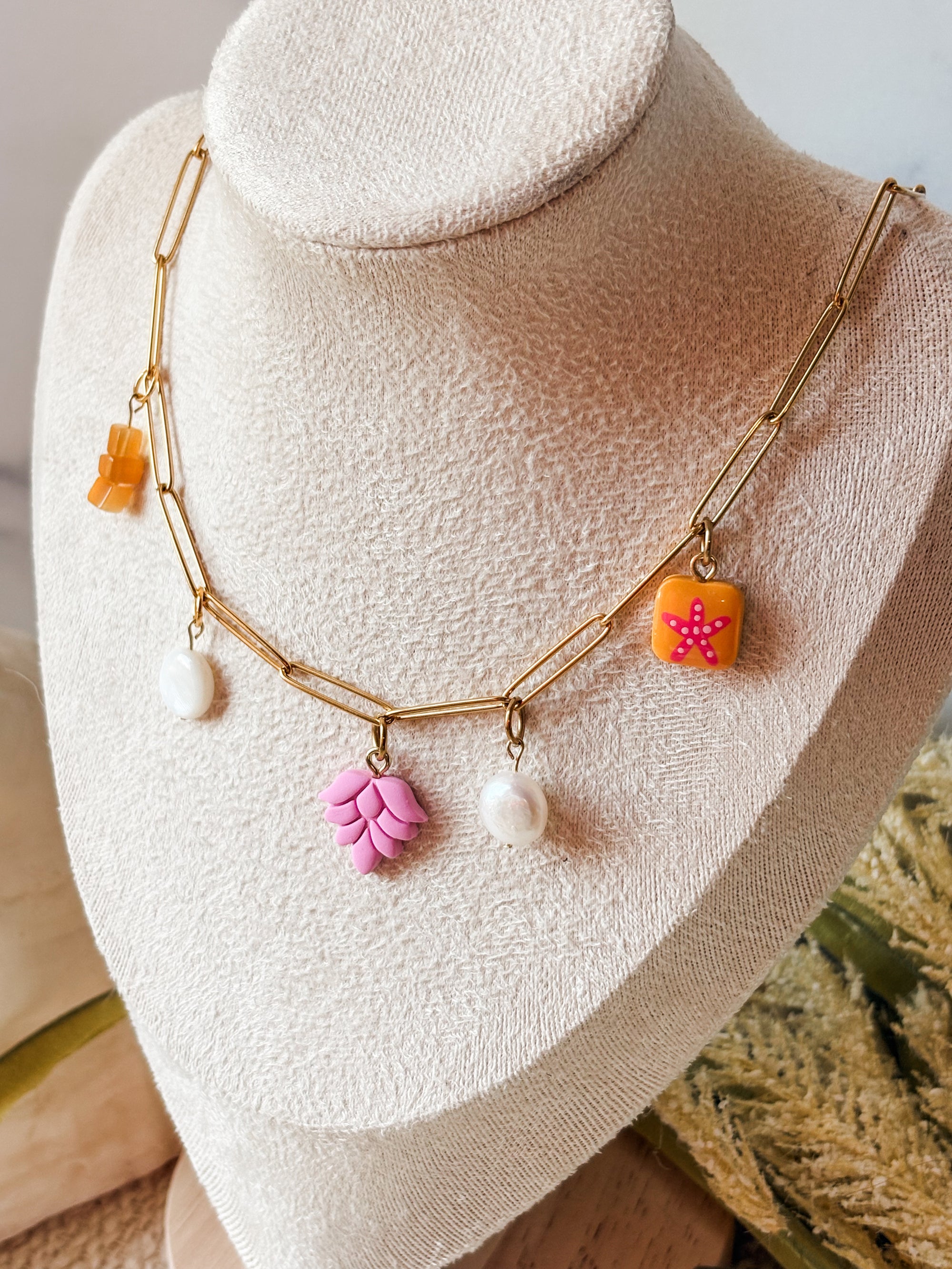 Caribbean Dreams Charm Necklace