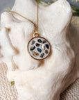 Abalone Shell Oaklee Pendant Necklace (gold)