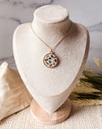 Abalone Shell Oaklee Pendant Necklace (gold)