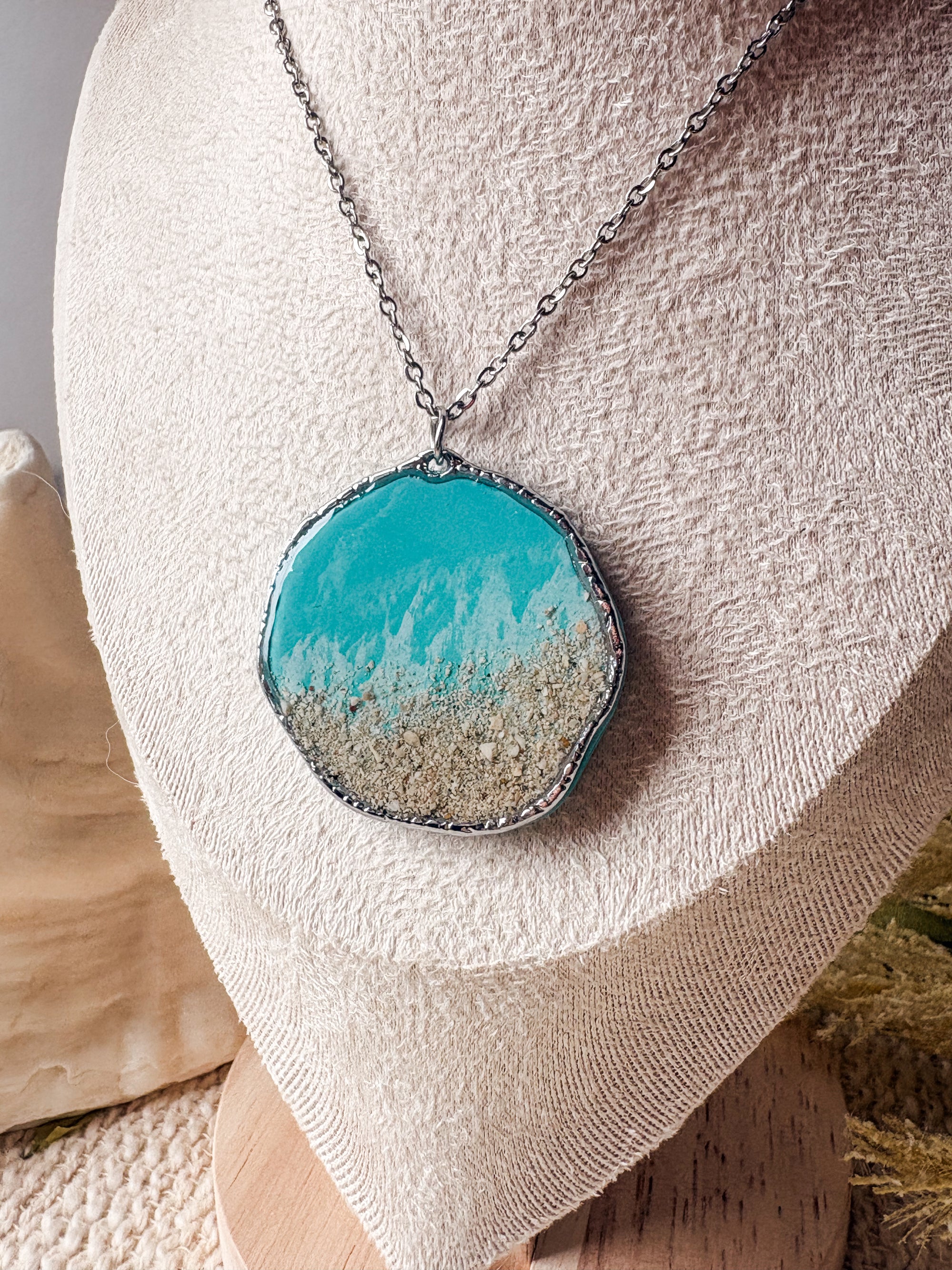 Ocean's Edge Pendant Necklace