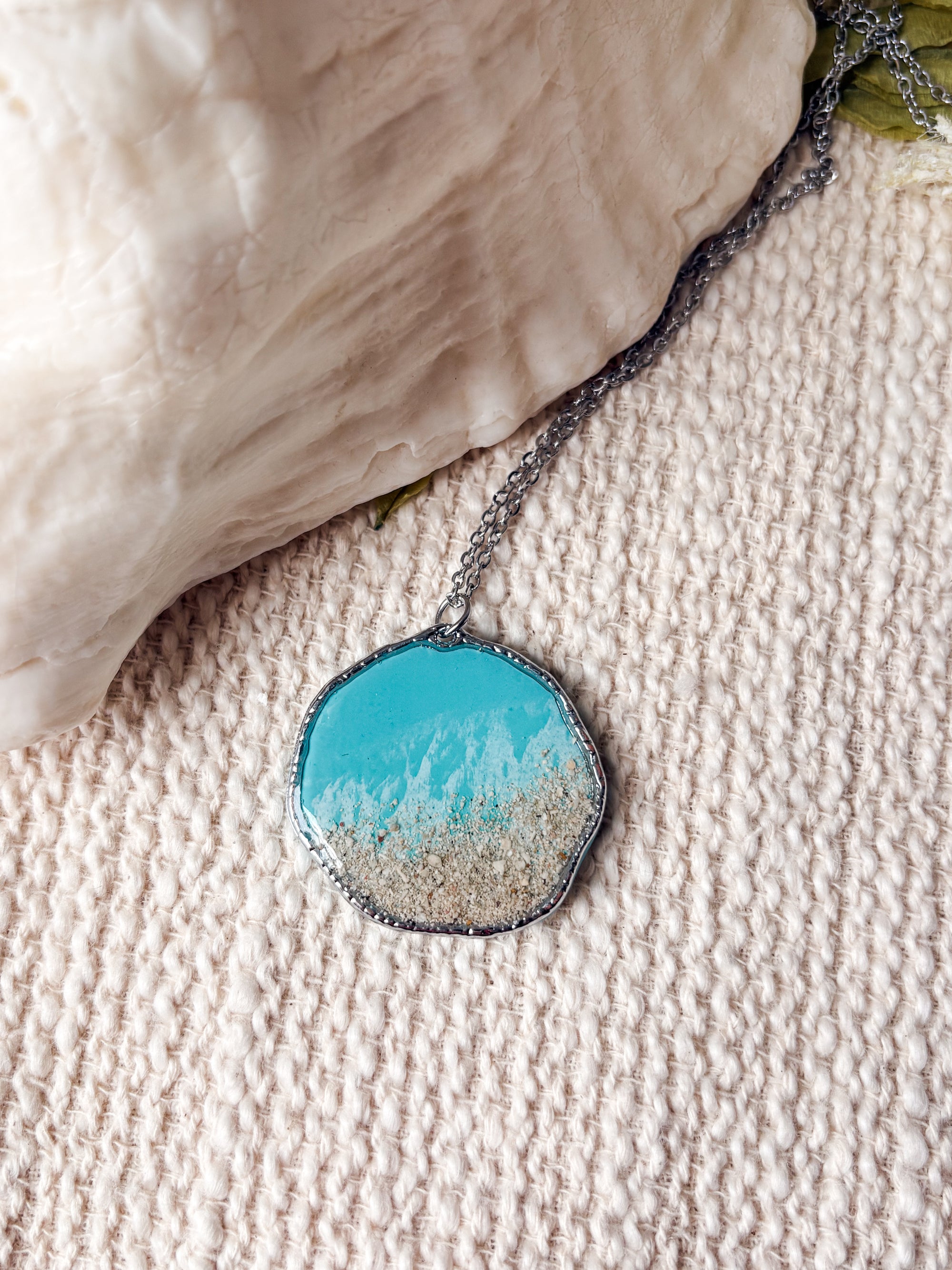 Ocean's Edge Pendant Necklace