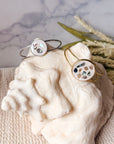 Abalone Shell Bangle Bracelet