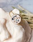 Abalone Shell Bangle Bracelet