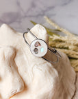 Abalone Shell Bangle Bracelet