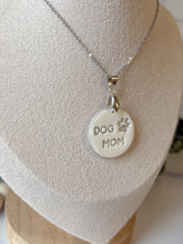 Load image into Gallery viewer, Dog Mom Necklace (silver)
