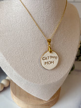 Load image into Gallery viewer, Cat Mom Necklace (gold)
