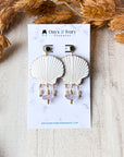 Siren Seashell Stud Dangle