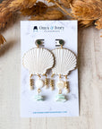 Siren Seashell Stud Dangle