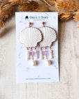 Siren Seashell Stud Dangle