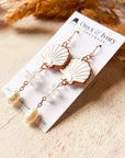 Mermaid Seashell Hoop Dangle