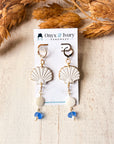Mermaid Seashell Hoop Dangle