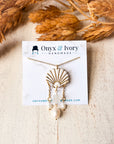 Mini Siren Pendant Necklace (gold)