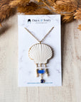Siren Pendant Necklace (gold)