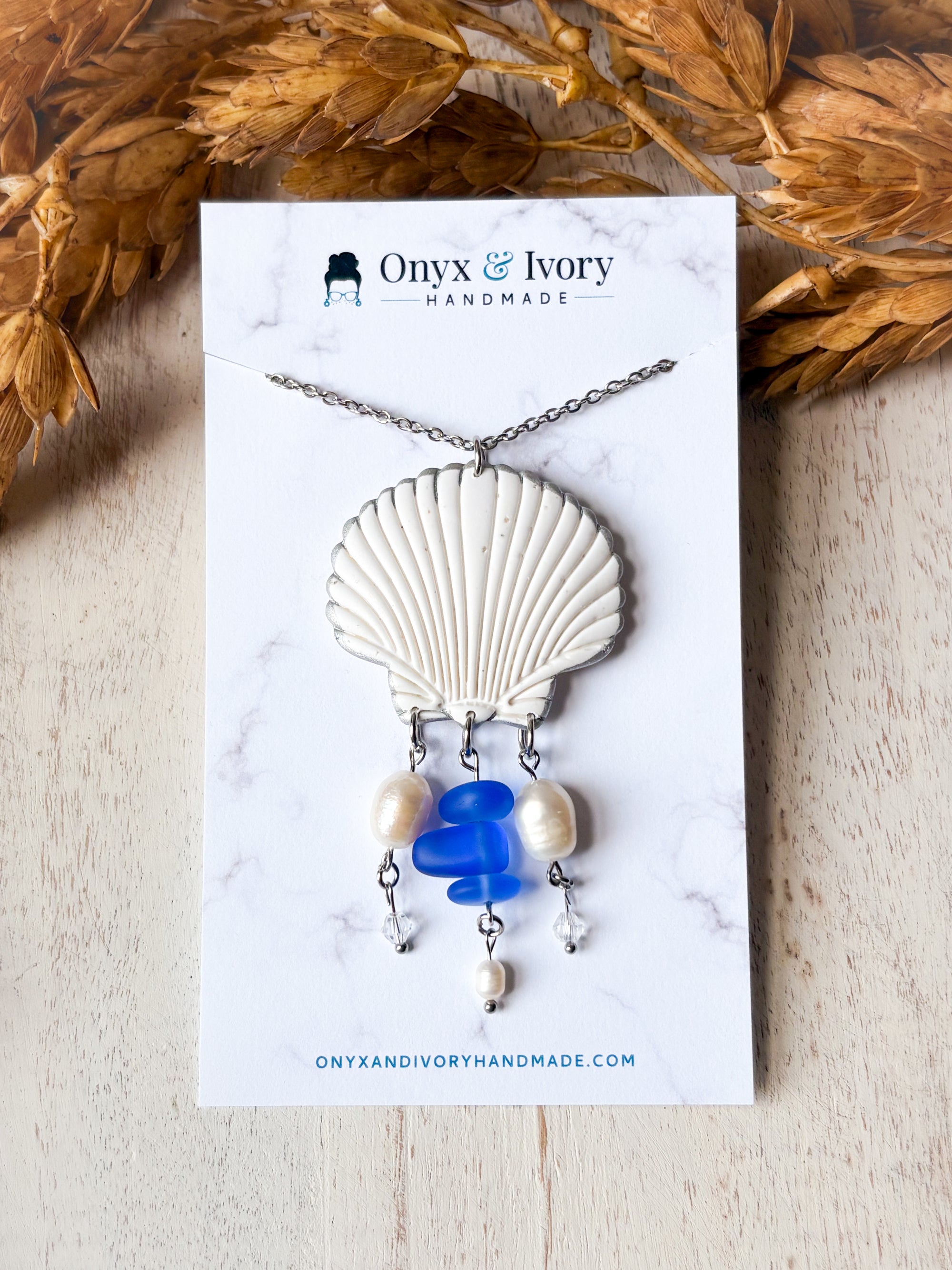 Siren Pendant Necklace (silver)