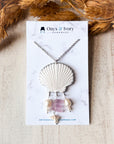 Siren Pendant Necklace (silver)