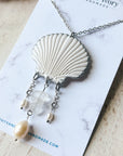 Siren Pendant Necklace (silver)