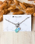 Turtle Charm Necklace (silver)