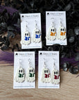 Wizardly Bookish Boo Dangle