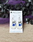 Wizardly Bookish Boo Dangle