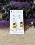 Wizardly Bookish Boo Dangle