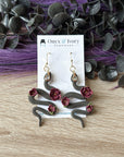 Floral Snake Dangle