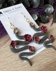 Floral Snake Dangle