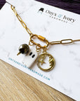 Ghosted Keeper Charm Necklace