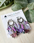 Lavender Fields Hoops