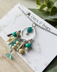 Beach Bum Beaded Pendant Necklace