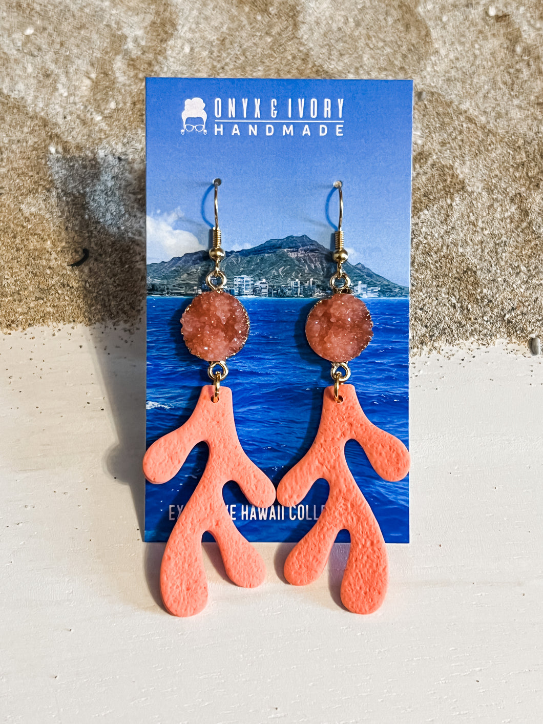 Coral Dangle