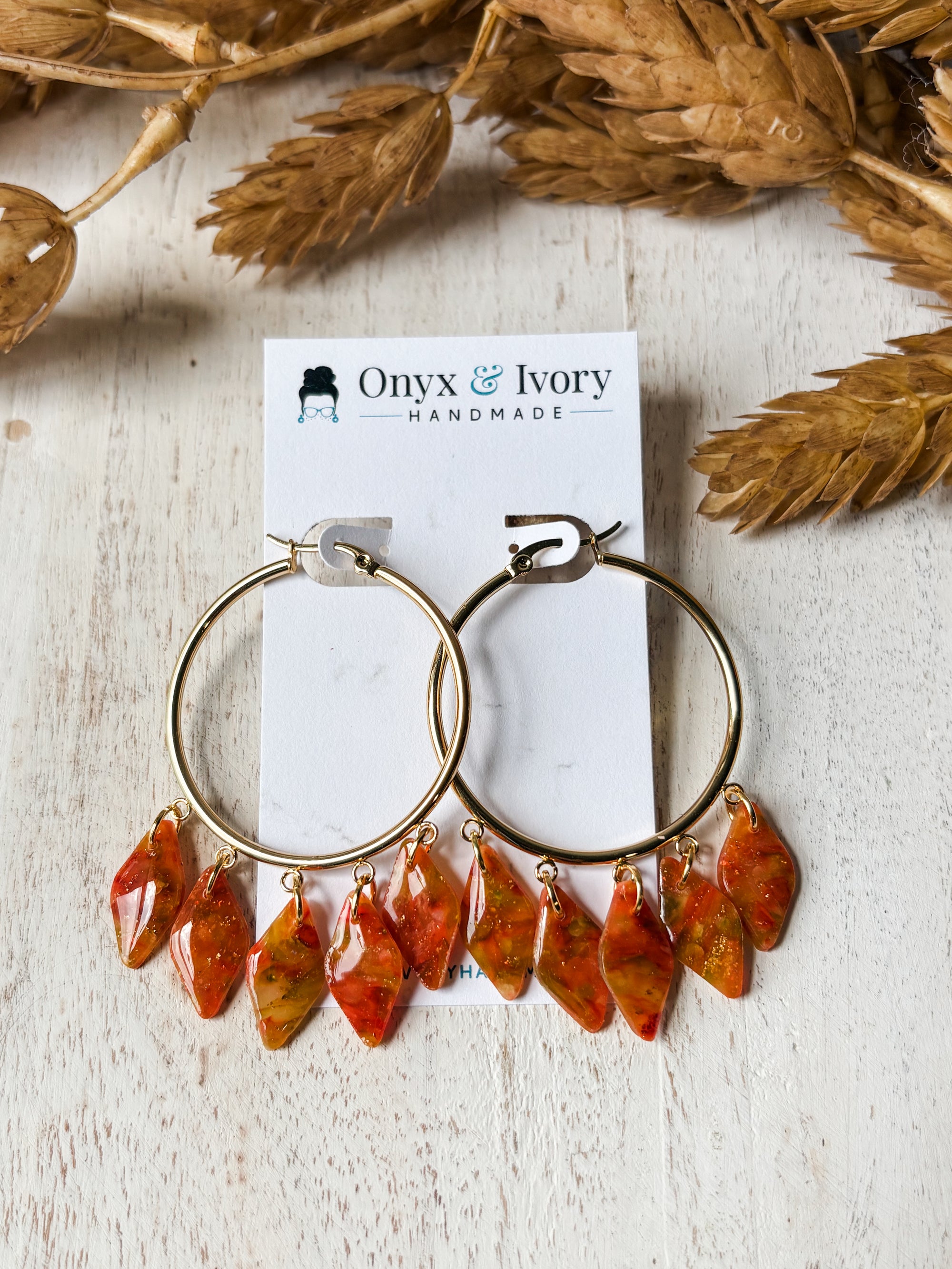Apple Orchard Gemma Hoops