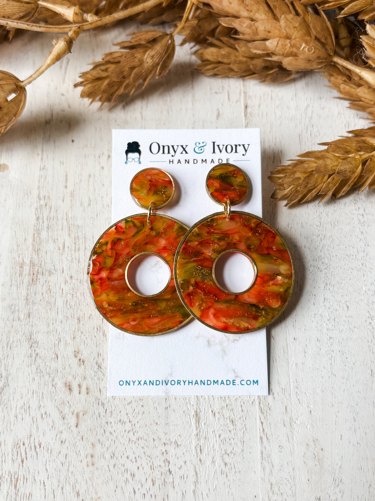 Apple Orchard Chloe Stud Dangle