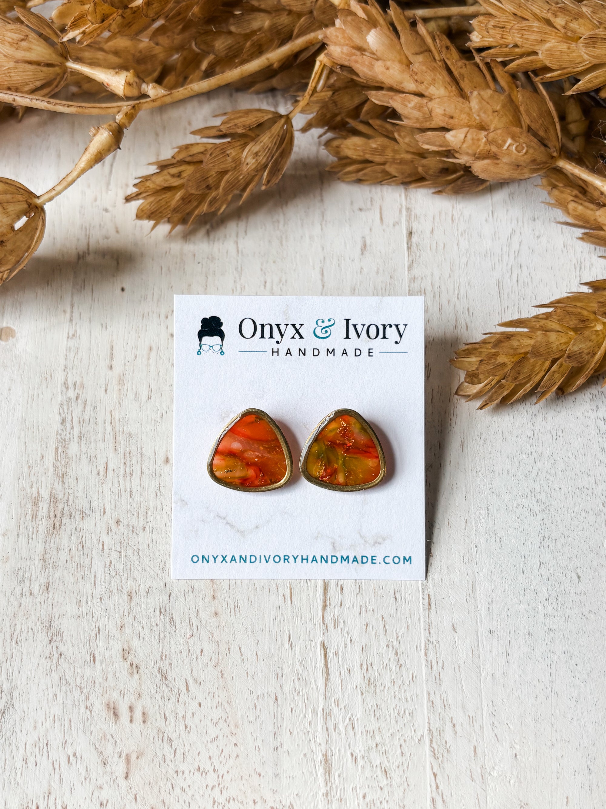 Apple Orchard Trina Statement Studs