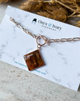 By the Fire Charm Necklace