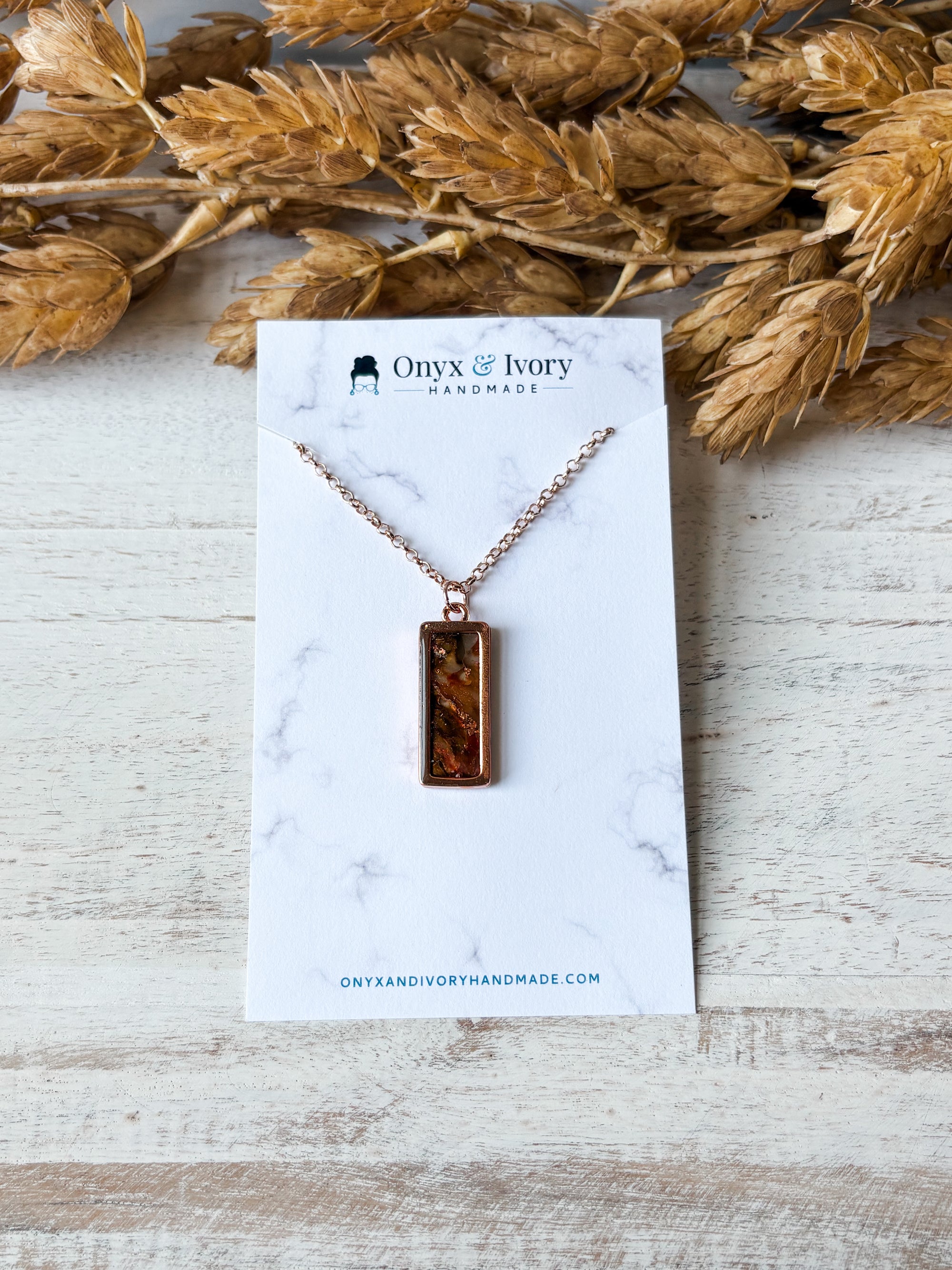 By the Fire Mini Riley Necklace