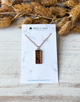 By the Fire Mini Riley Necklace