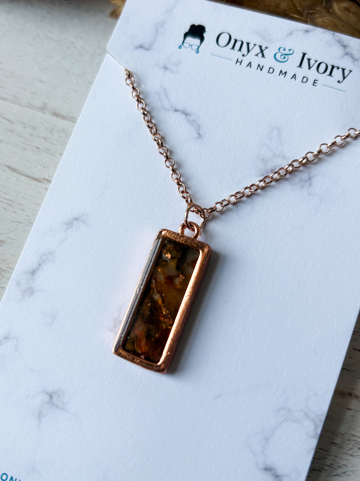 By the Fire Mini Riley Necklace